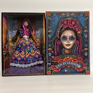 Barbie Dia De Los Muertos 2022 Day of The Dead Doll Calavera Face HBY09.
